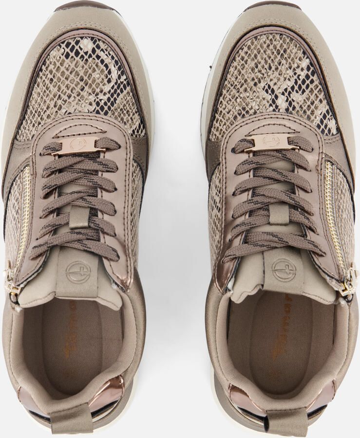 Tamaris lage damessneaker 1-23732-41 393 dames veganistisch M2373241 grijs - Foto 3