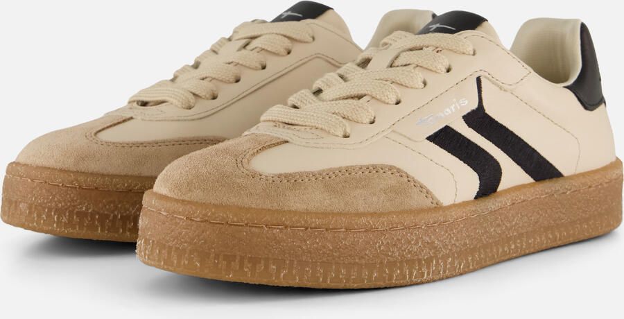 Tamaris Plateausneakers vrijetijdsschoen halfschoen veterschoen met gepolsterde schacht - Foto 2