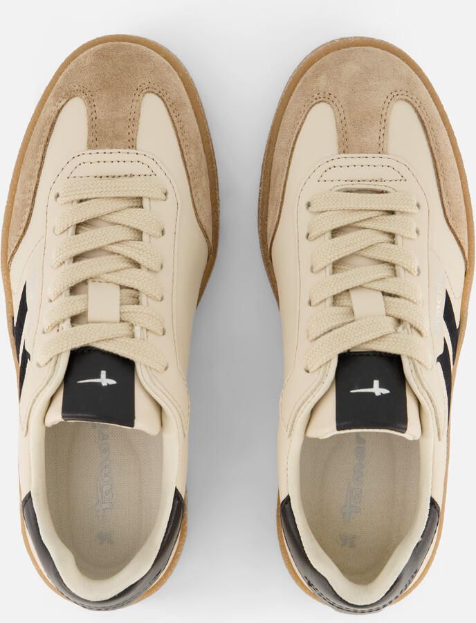 Tamaris Plateausneakers vrijetijdsschoen halfschoen veterschoen met gepolsterde schacht - Foto 3