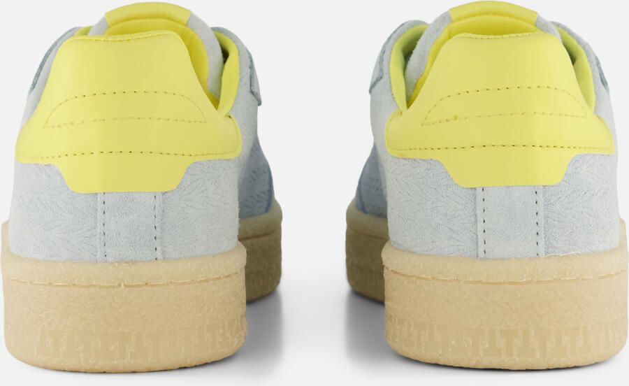 Tamaris leren damestrainers 1-23723-44 88A Lage damesschoen M2372344 Blauw - Foto 4