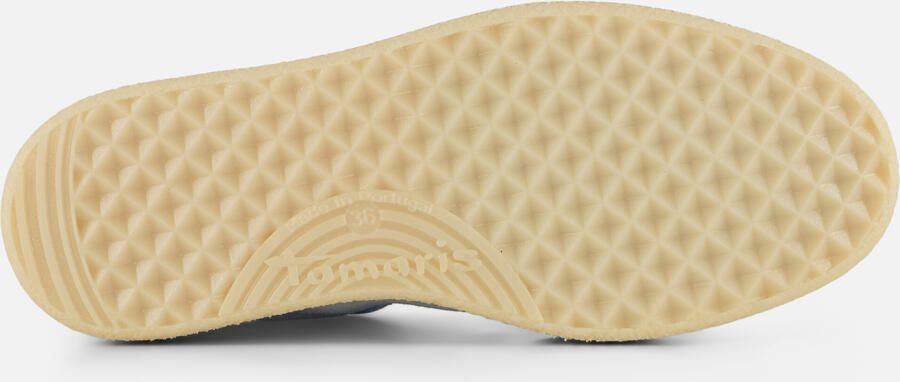 Tamaris leren damestrainers 1-23723-44 88A Lage damesschoen M2372344 Blauw - Foto 7