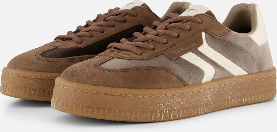 Tamaris leren damestrainers 1-23743-45 398 Lage damesschoen M2372344