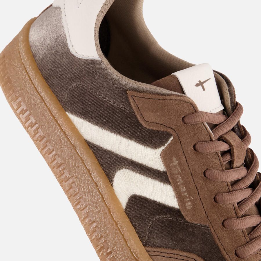 Tamaris leren damestrainers 1-23743-45 398 Lage damesschoen M2372344