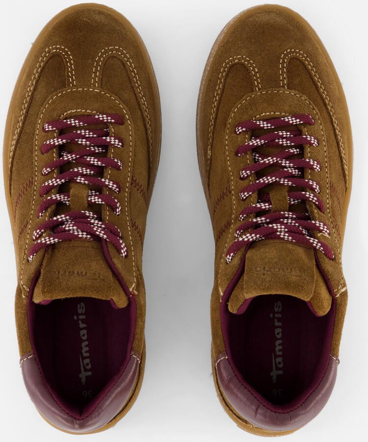 Tamaris Sneakers bruin Suede - Foto 2