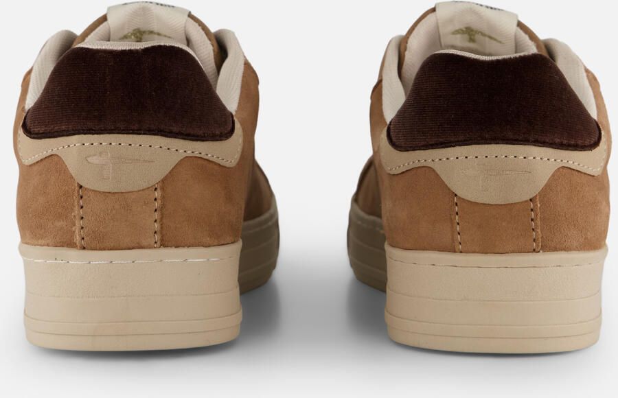 Tamaris dames leren sneaker 1-23708-47-310 lage veterschoen voor dames bruin - Foto 3