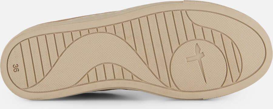 Tamaris dames leren sneaker 1-23708-47-310 lage veterschoen voor dames bruin - Foto 7