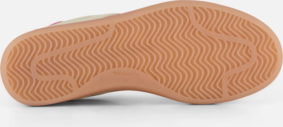 Tamaris Sneakers groen Leer Dames - Foto 6