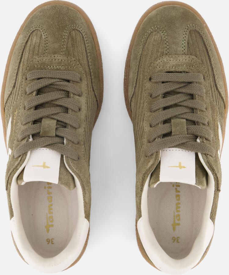 Tamaris Plateausneakers vrijetijdsschoen halfschoen veterschoen met gepolsterde schacht - Foto 2