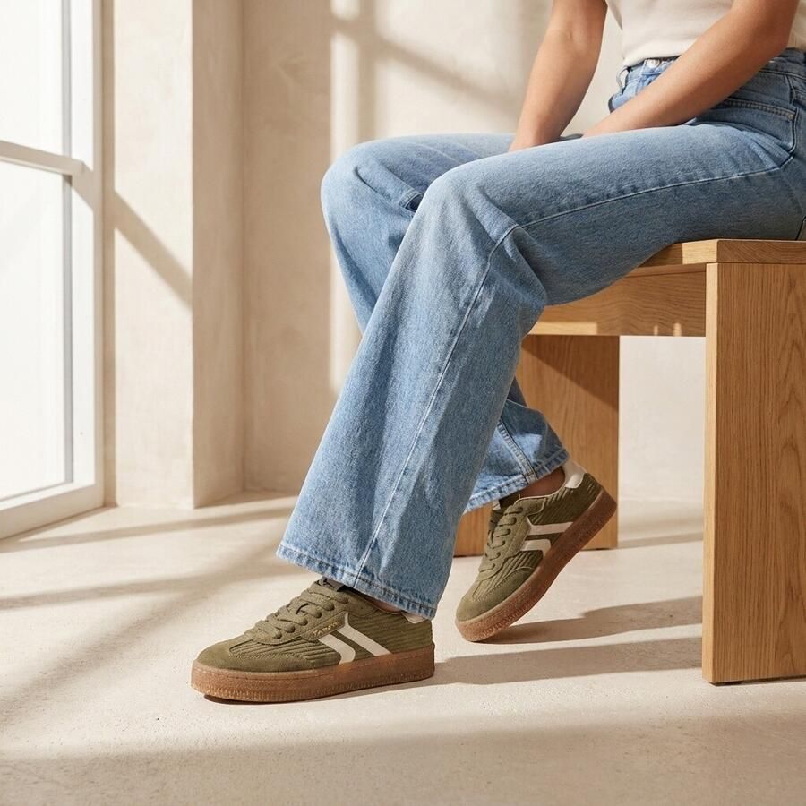 Tamaris Plateausneakers vrijetijdsschoen halfschoen veterschoen met gepolsterde schacht