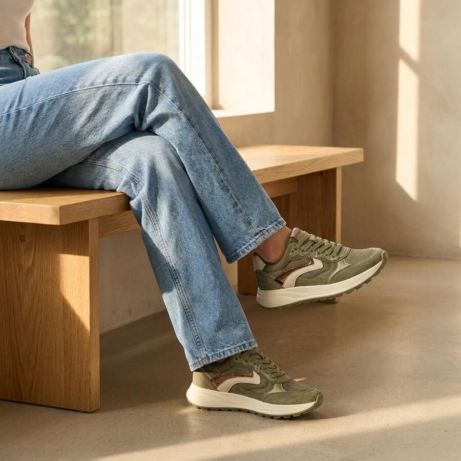 Tamaris Core Dames Sneakers -groen