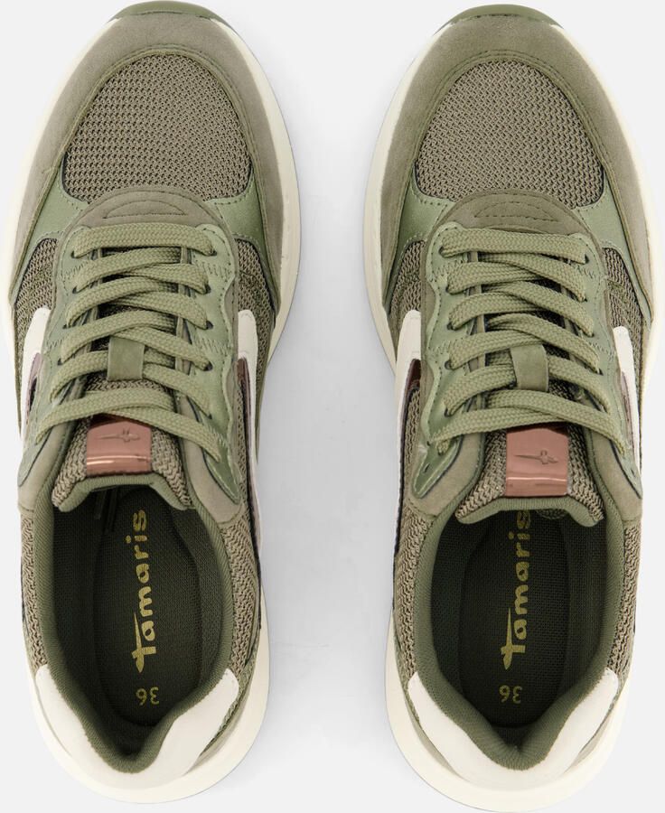 Tamaris Core Dames Sneakers -groen - Foto 2
