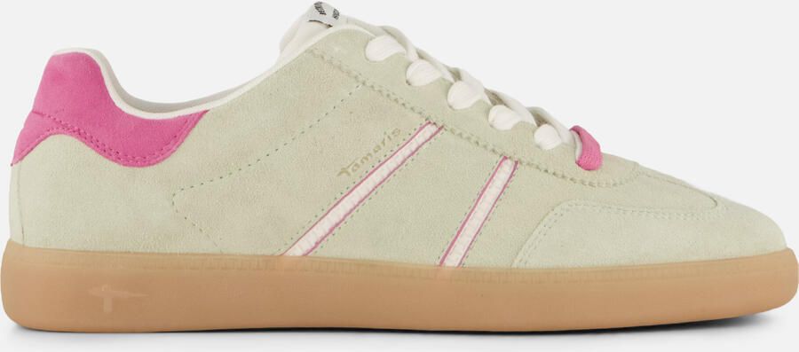 Tamaris Sneakers groen Leer Dames - Foto 7