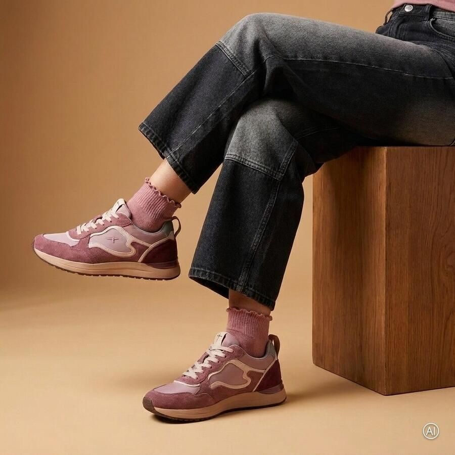Tamaris Core Dames Sneakers MAUVE COMB