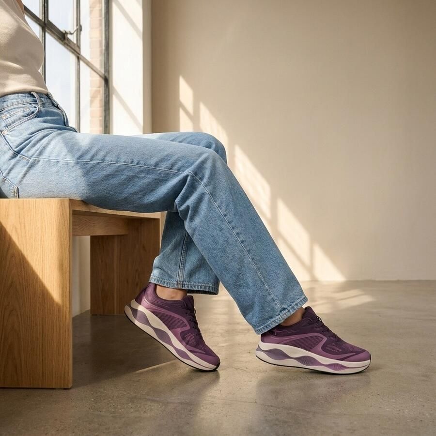Tamaris Plateausneakers VITALA plateau vrijetijdsschoen instapschoen met ortholite-uitrusting