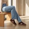 Tamaris Plateausneakers vrijetijdsschoen halfschoen veterschoen met gepolsterde schacht - Rood