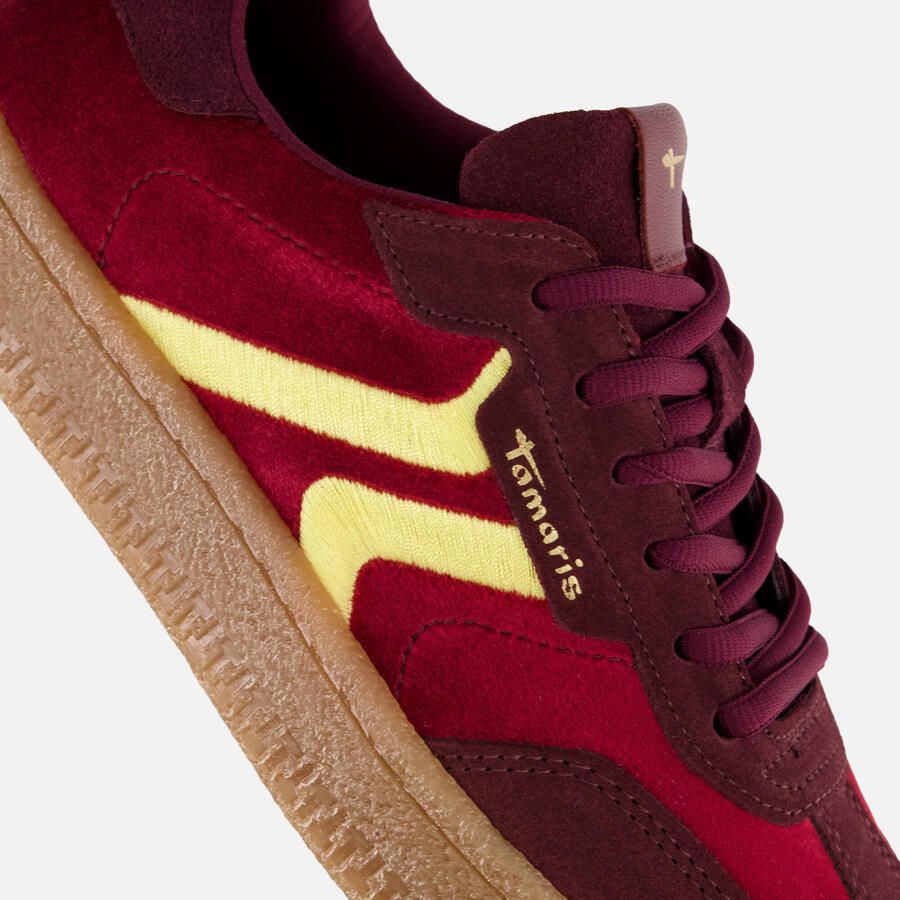 Tamaris leren damestrainers 1-23743-45 550 Lage damesschoen M2372344 - Foto 3