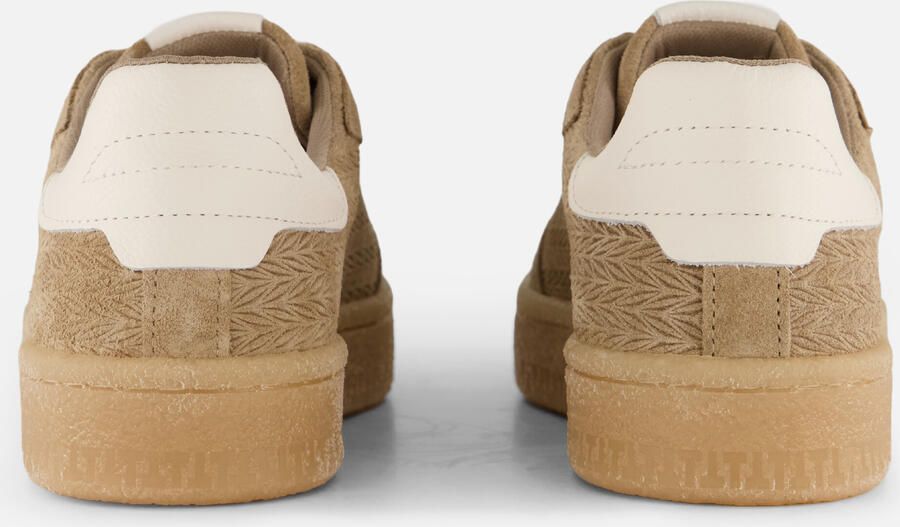 Tamaris Lage sneakers van een mix van runderleer en textiel - Foto 3