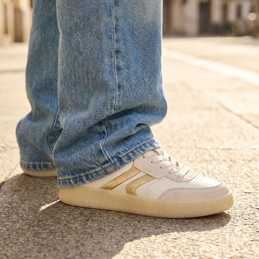 Tamaris Sneakers wit Synthetisch Dames
