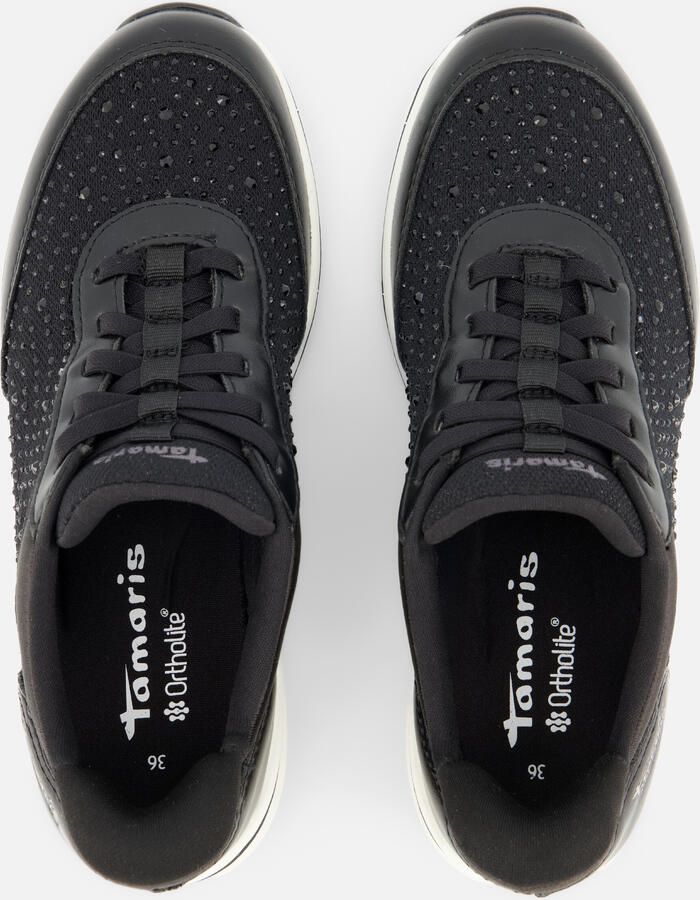 Tamaris Slip-on sneakers sleehak instapschoen vrijetijdsschoen in vegan verwerking - Foto 3