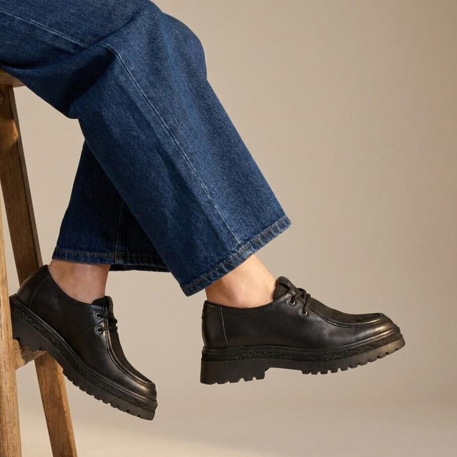 Tamaris Veterschoenen van echt rundleer