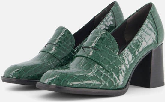 Tamaris Groene Krokodillenprint Pump Green Heren