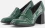 Tamaris Groene Krokodillenprint Pump Green Heren - Thumbnail 2