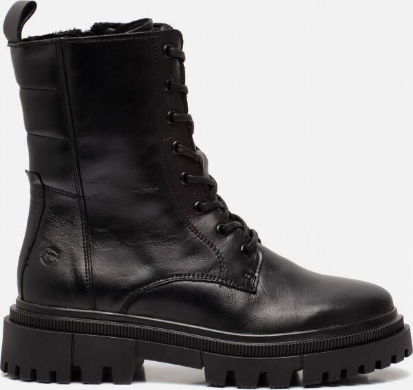 Tamaris Zwarte Gesloten Booties Enkellaarzen Black Dames