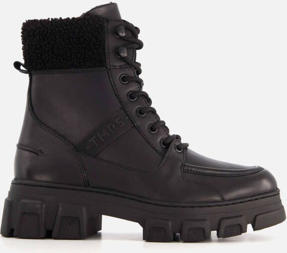 tamaris Veterboots zwart Imitatieleer 172120