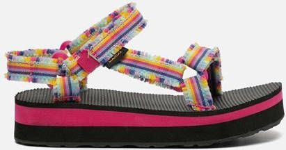 Teva Midform Fray Kids Sandalen Kinderen Turkoois Assorti Gemengd - Foto 1