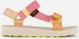 Teva Original Universal Glisten sandalen lichtroze zalm Meisjes Imitatieleer 33 34 - Thumbnail 3