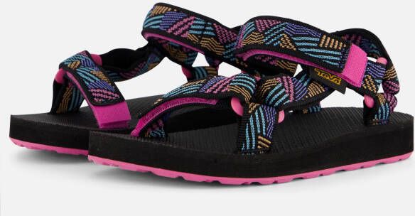 Teva Original Universal Sandalen zwart Textiel