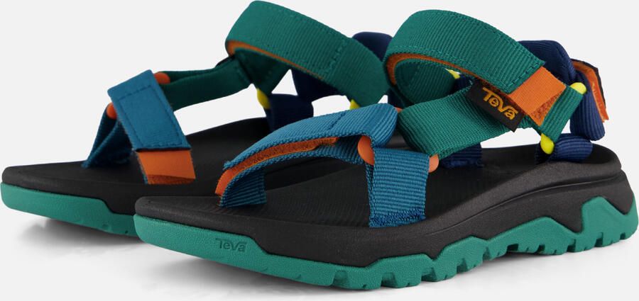 Teva T HURRICANE XLT JR Unisex Sandalen Blauw CORAL MULTI - Foto 5