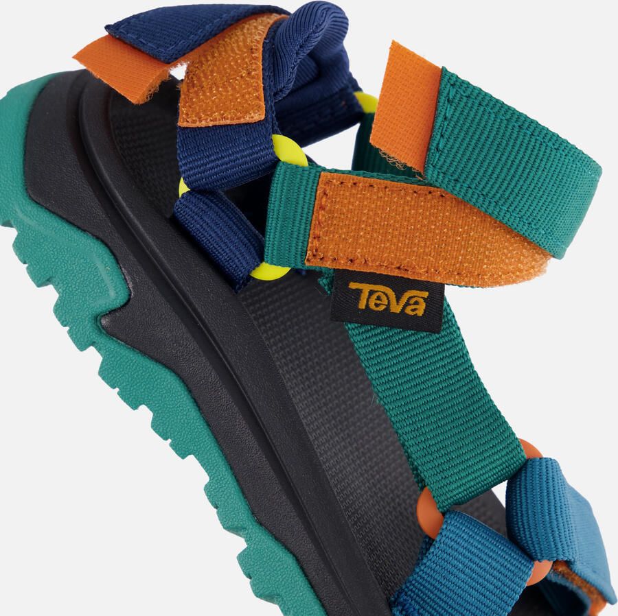 Teva T HURRICANE XLT JR Unisex Sandalen Blauw CORAL MULTI - Foto 3