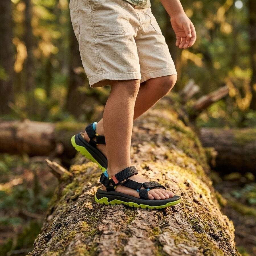 Teva T HURRICANE XLT JR Unisex Sandalen Zwart MULTI