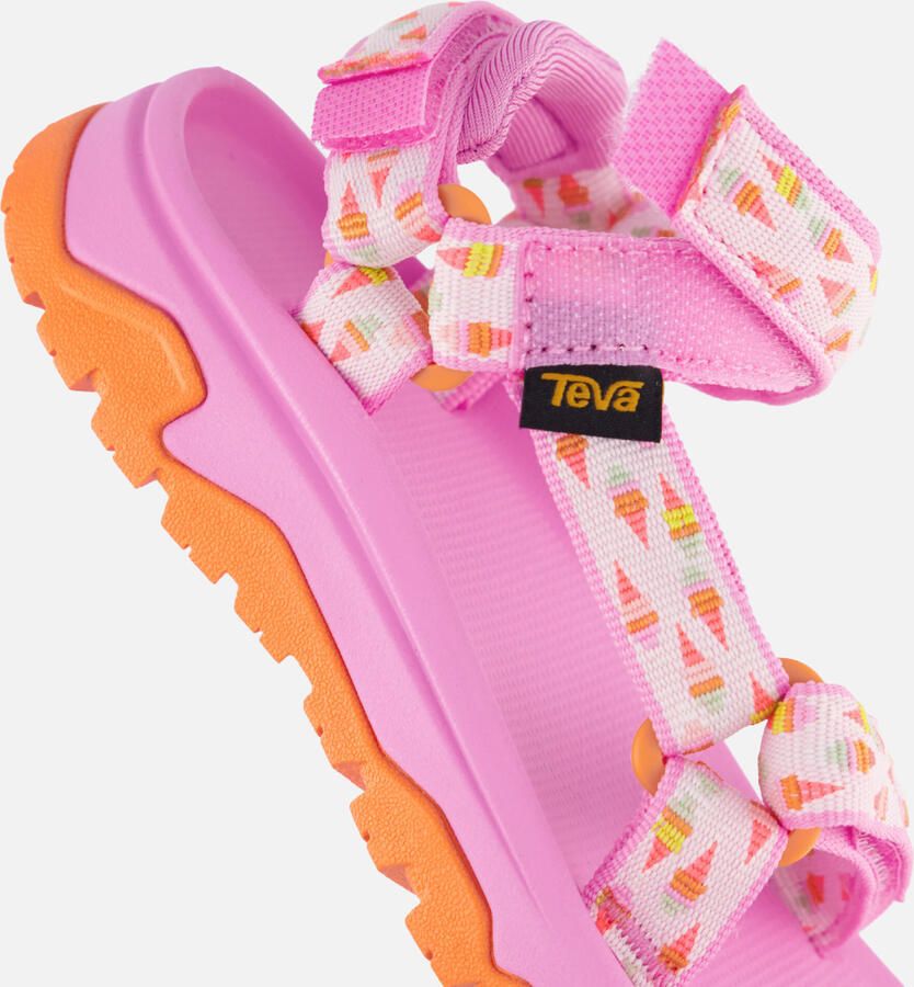 Teva Hurricane Scoop Sandalen roze Textiel - Foto 3