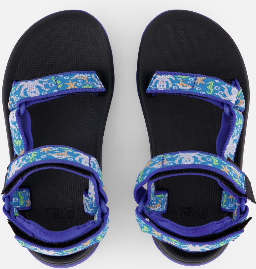 Teva Hurricane Waves Sandalen blauw Textiel - Foto 3