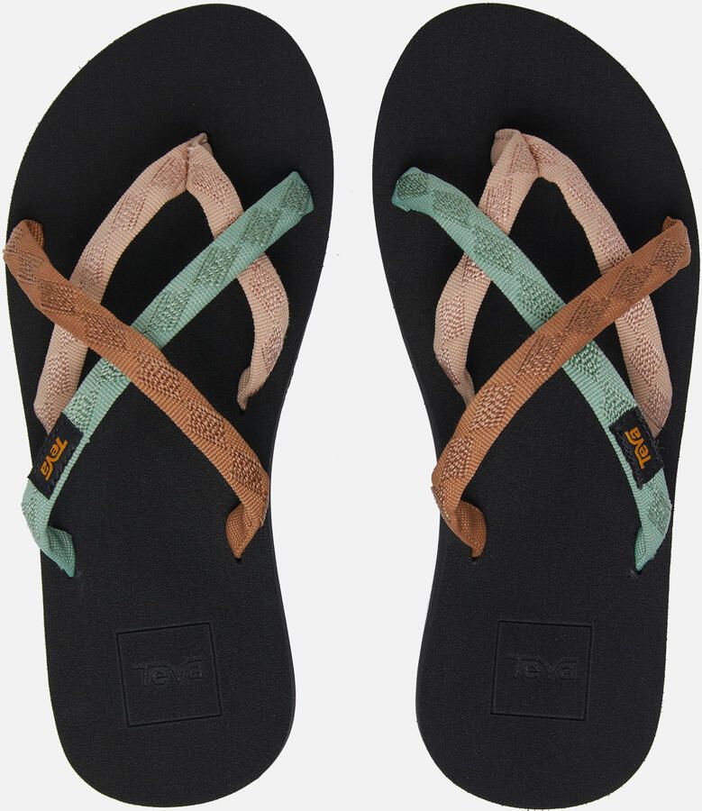 Teva W OLOWAHU MIXED B MAPLE SUGAR MULTI Dames Slippers MIXED B MAPLE SUGAR MULTI - Foto 3