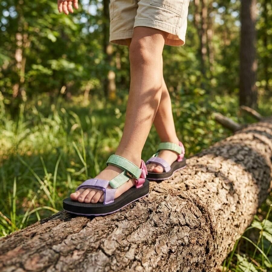Teva C ORIGINAL UNIVERSAL Unisex Sandalen METALLIC QUIET Groen MULTI