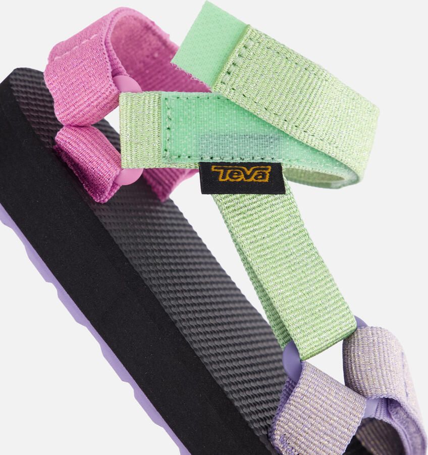 Teva C ORIGINAL UNIVERSAL Unisex Sandalen METALLIC QUIET Groen MULTI - Foto 3