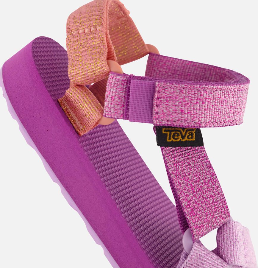 Teva C ORIGINAL UNIVERSAL Unisex Sandalen METALLIC Roze Paars MULTI - Foto 6