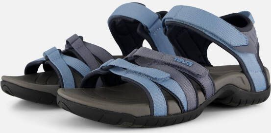 Teva Tirra Sandalen blauw Textiel
