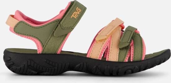 Teva Tirra Sandalen groen Textiel