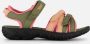 Teva sandalen olijfgroen roze Meisjes Textiel 29 30 - Thumbnail 3