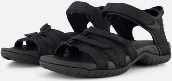Teva Tirra Sandalen zwart Textiel