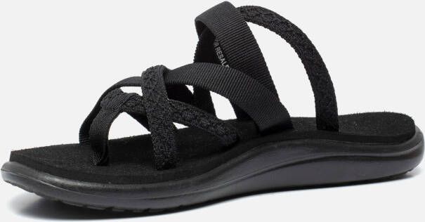 Teva Dames Sandalen met Gekruiste Textielbandjes Black Dames - Foto 6