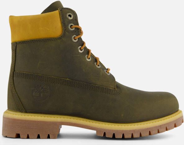 Timberland 6'' Premium Veterschoenen groen Leer