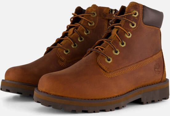 Timberland Courma Kid Traditional 6 Inch Veterboots Laarzen Met Veters Cognac - Foto 13