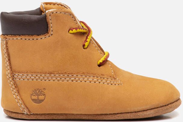 Timberland Crib Set babyschoentje van nubuck met muts giftbox