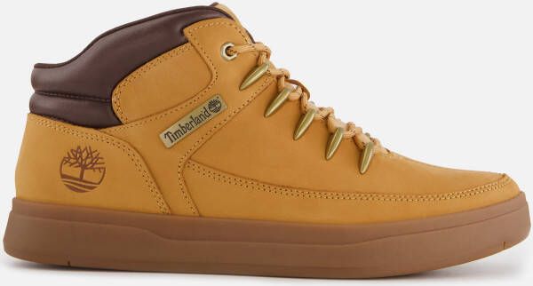 Timberland Heren Hoge sneakers Davis Square Hiker Geel