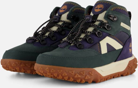 Timberland Youth's Greenstride Motion 6 Mid Bungee WP Boot Vrijetijdsschoenen blauw